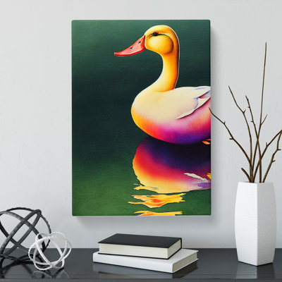 Watercolour Duck Vol.1 - Wrapped Canvas