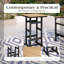 Square 3 - Piece - 2 Person 74.9Cm Outdoor Dining Set