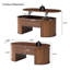 Table basse à plateau relevable ovale avec rangement 39,37 po-114216379