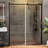 60"W X 76" H Single Sliding Frameless Shower Door With Thickened Upgrade Tempered Glass | Stainless Steel Hardware | Safe, Explosion-Resistant &  Anti-shatter Film | Waterproof Design | Easy to Install | Sturdy & Durable-115141831