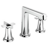 Levoir® Two-Handle Wall Mount Lavatory Faucet - Less Handles