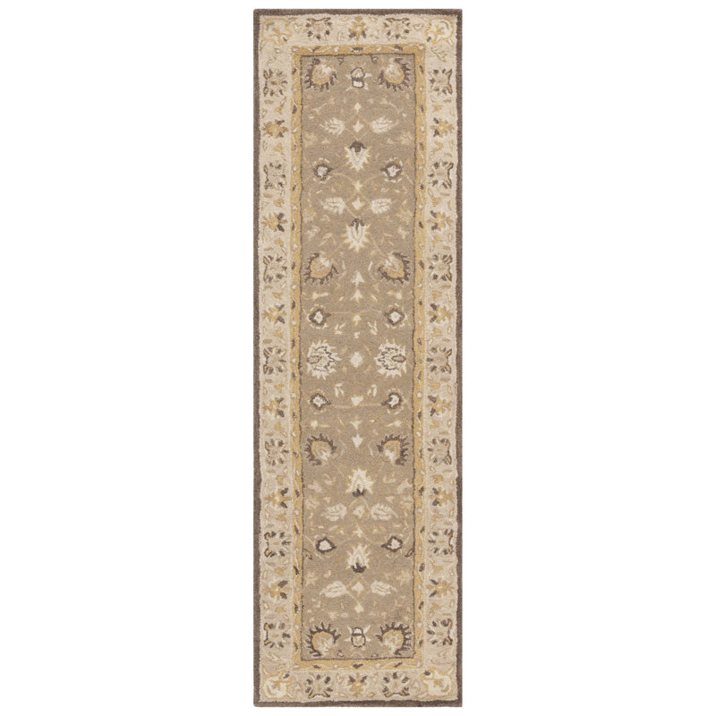 Tingley Hand Tufted Wool Oriental Rug, Runner 2'3" x 8'