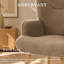 Upholstered With Footstool Armchair-135664585