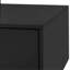 Table basse rectangulaire moderne ultrabrillante, table centrale élégante avec espace de rangement, mobilier d'appoint avec 16 lumières DEL de couleur pour le salon-817251898
