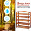 18 Pair Solid Wood Shoe Rack