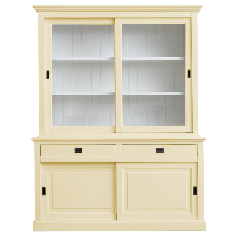 Emilia China Cabinet, Light ivory