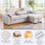 Canapé-lit modulaire rembourré escamotable avec rangement convertible Ebern Designs-1254788672