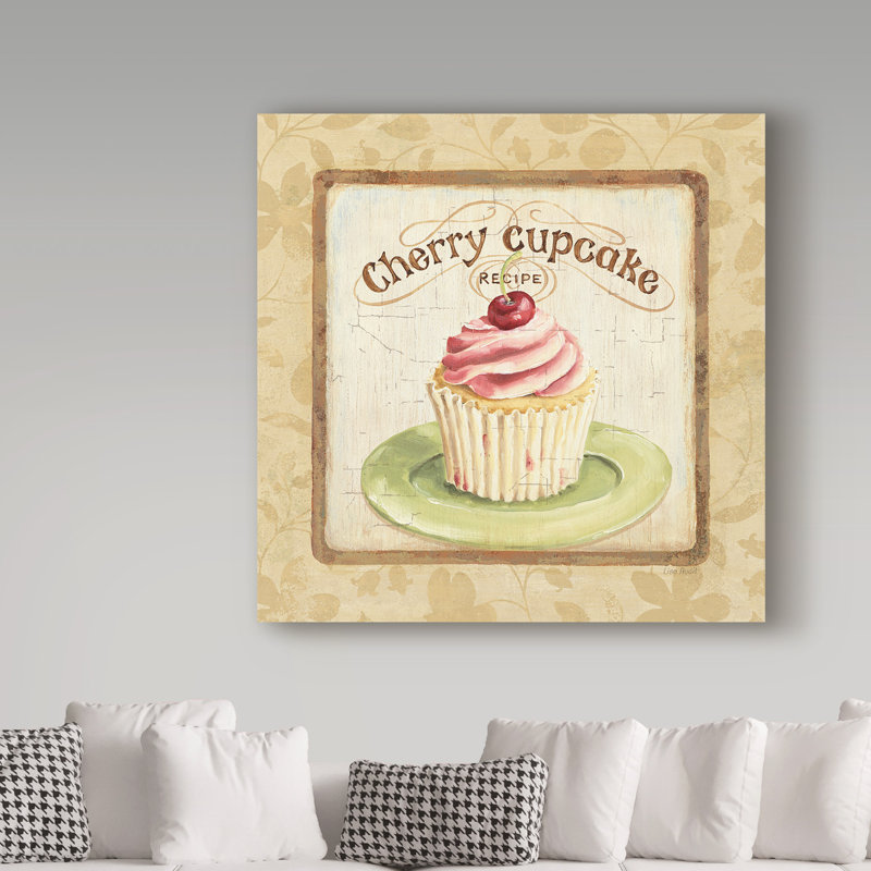 «Sweet Cupcakes II» par Lisa Audit - impression sur toile tendue, H 24 po x l 24 po x P 2 po