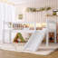 Lit mezzanine bas en bois avec tablettes, éclairage DEL, échelle et garde-corps-1454789977-1454789981