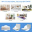 6 Inch Tri-fold Memory Foam Mattresses Topper with Storage Bag for Murphy Bed-1276378021
