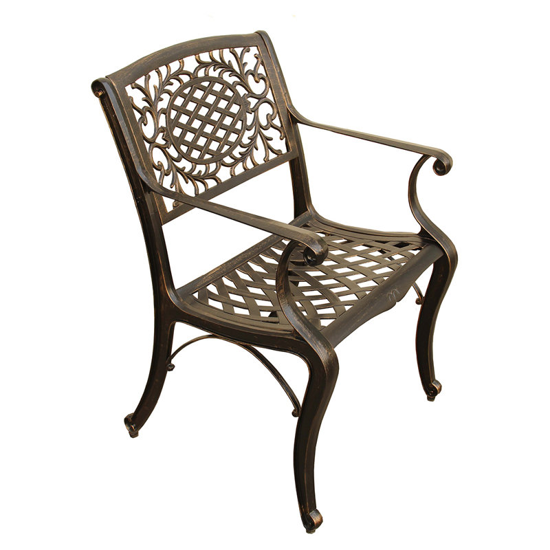 Casperson Ornate Mesh Lattice 5 Piece Dining Set