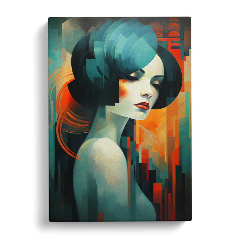 Modern Wall Art - Wrapped Canvas, 76cm H x 50cm W x 3cm D