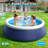 Sunrio 8ft x 24in Round Inflatable Pool