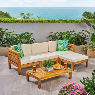L Shape Sofa Set, Beige