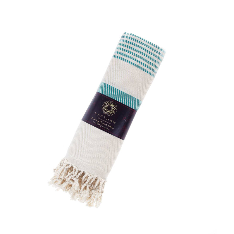 Kafthan Pier Bath & Summer Beach Towel - Quick Dry & Lightweight, Turquoise