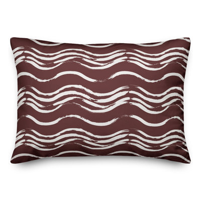 Coussin extérieur Black Waves
