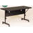 Kham Rectangle Height Adjustable Flip Top Training Table with Casters and Modesty Panel and Cable Management-1467927886-1467927920