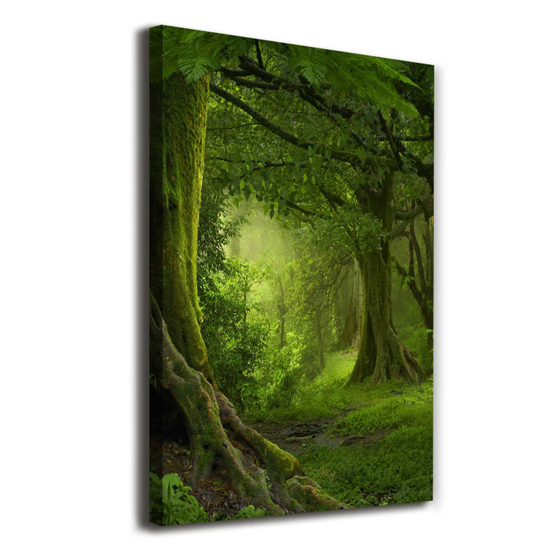 Tropical Jungle - Wrapped Canvas Print