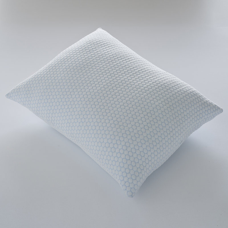 Standard White Hypoallergenic Polyester Gel Fiber Pillow Set