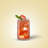 JoyJolt Can Tumbler Drinking Glass Cups, 17oz