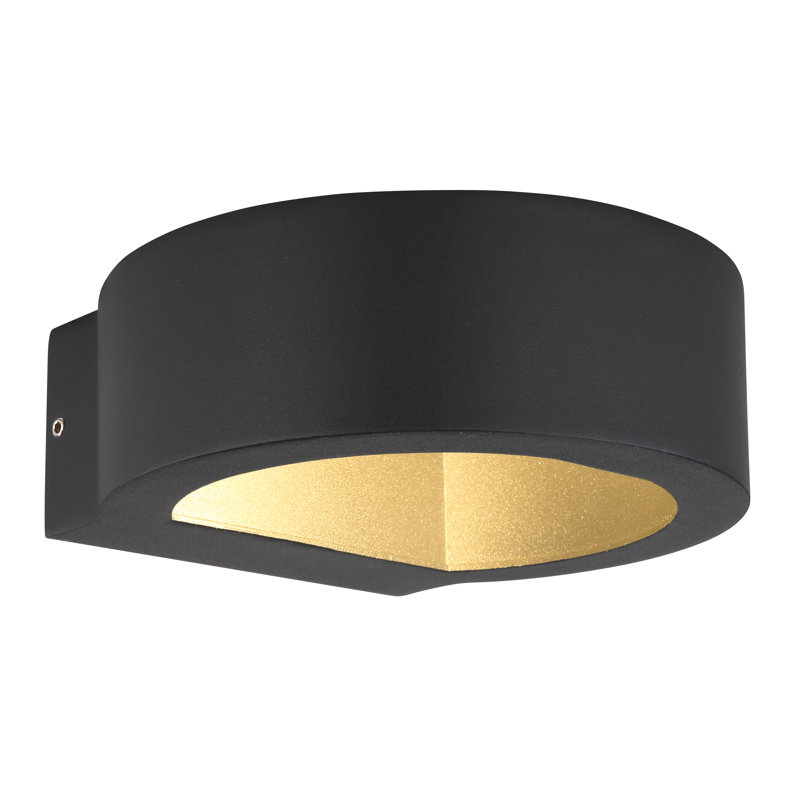 Chev Aluminium LED Flush Mounted Sconce
