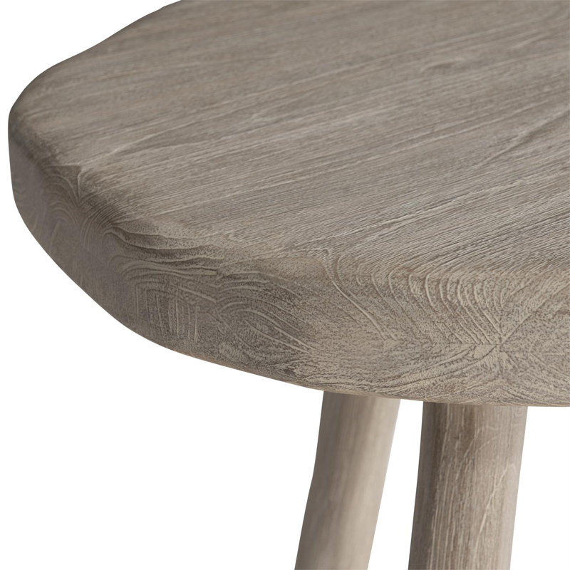 Tonga Outdoor Round Teak Side Table
