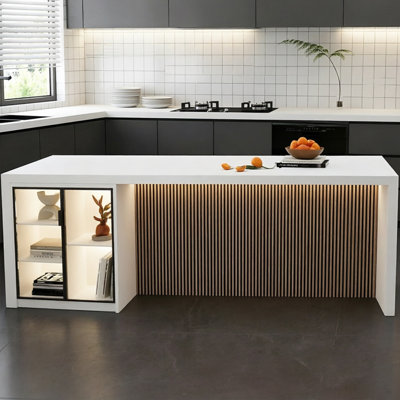 Îlot de cuisine 70,87 po