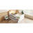 Luminest Twin Size Loft Bed With House Shape Headboard And LED Lights-116085288