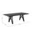 Cipolla Wood Finish 72"-90" Extendable Dining Table-630342283