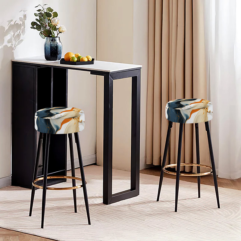 Ensemble de 2 tabourets de bar Tribal Essence