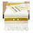 Mishea Mustard Yellow Stripe Cross Print Tassel Cotton Braided Table Runner-377913139