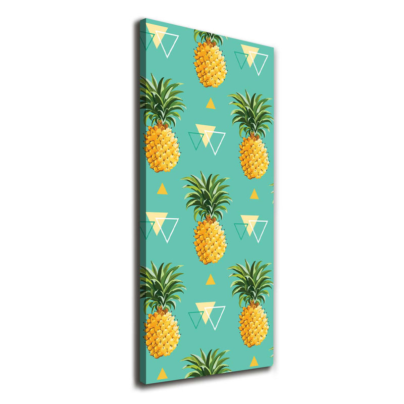 Pineapples - Wrapped Canvas Print