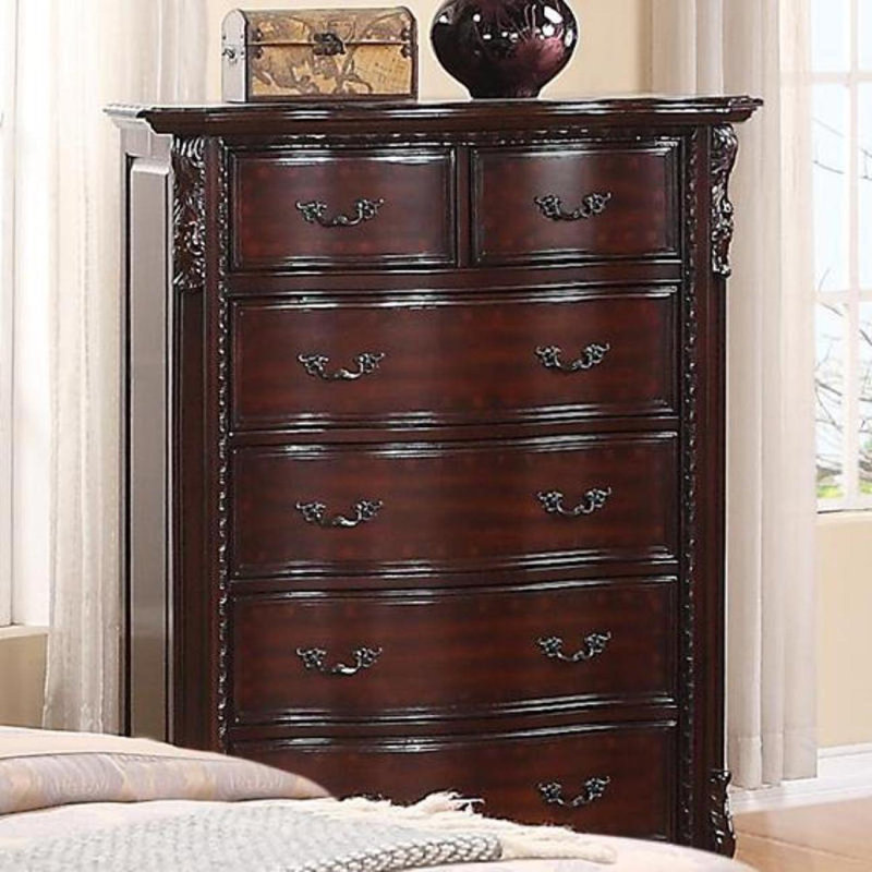 Mobilier de chambre en bois massif 1Pc