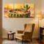 Cactus du désert, jardin de cactus, ensemble de 3 impressions sur toile-438449324