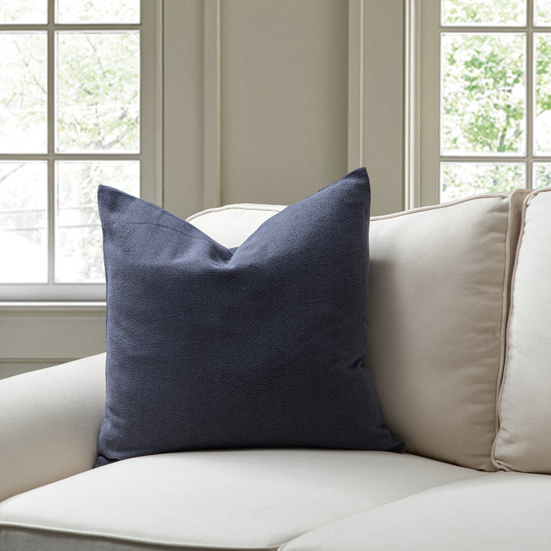 Oreiller SEATTLE SOLID, Marine, Polyester