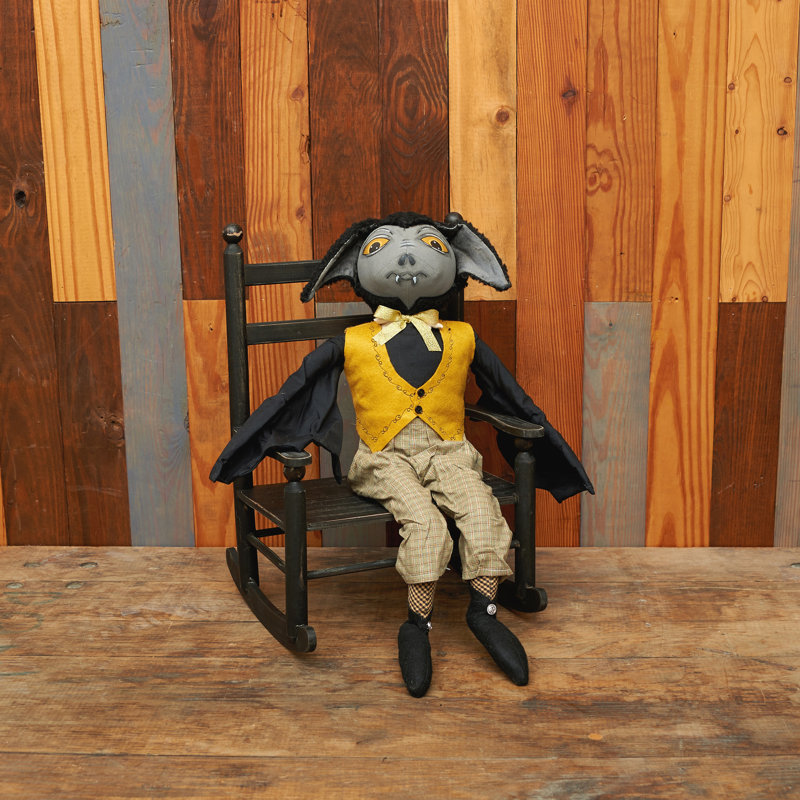 Figurine de poupée Gideon Bat Joe Spencer Gathered Traditions