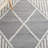 Altis Flat Weave Wool/Cotton Southwestern Rug in Ivory/Black-1870204795