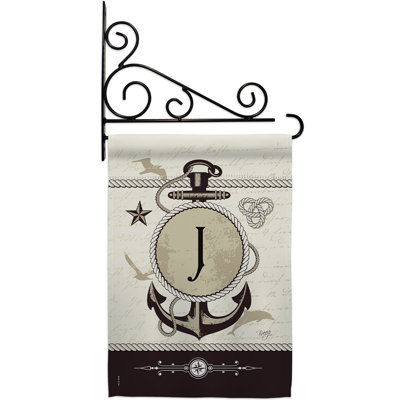 Ensemble de drapeaux 18 x 13 po Nautical Q