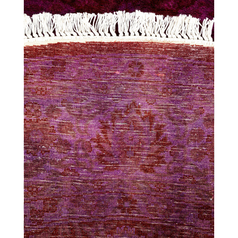 Fine Vibrance One-of-a-Kind 4'1" Hand Knotted Area Rug