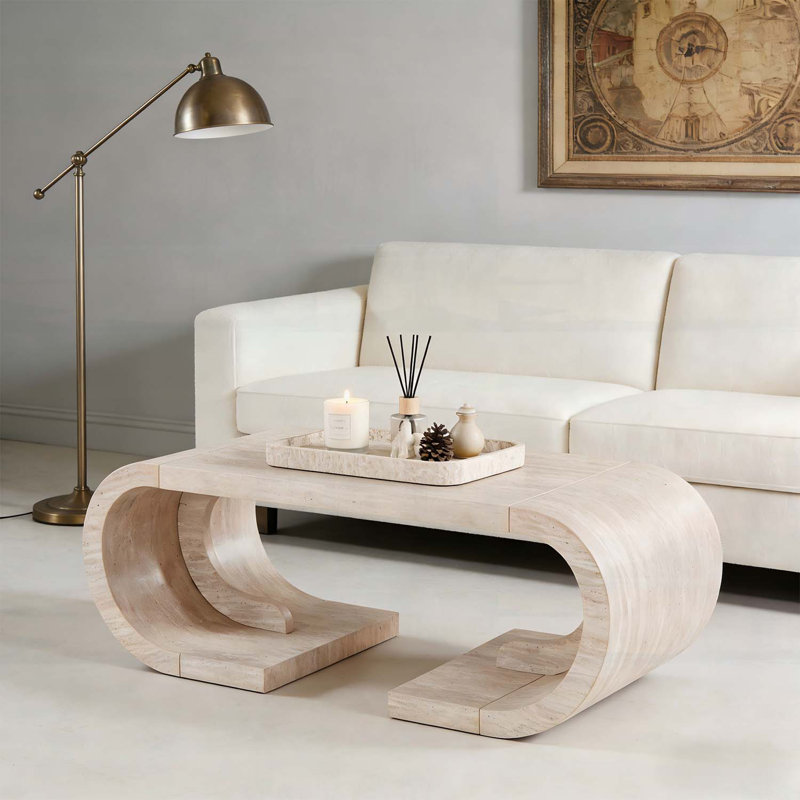 Large Center Table for Living Room,Entertainment Room,Home Office, Wood