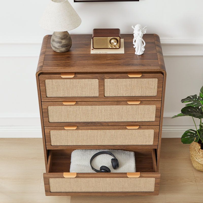 MODERN BOHO DESIGN 4 Drawer Dresser