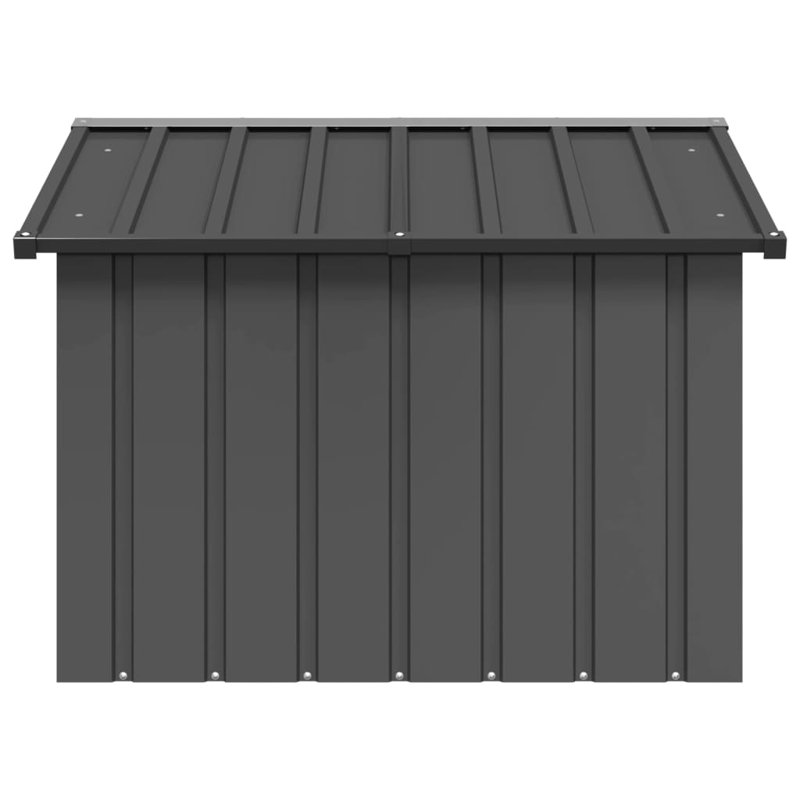 Huddersfield Dog Hutch, 116.5cm W x 103cm H x 81.5cm D, Anthracite