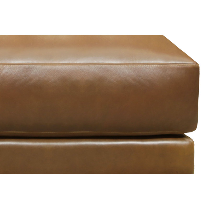 Repose-pieds en cuir Raffa