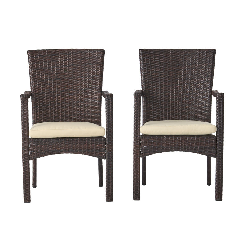 Arturas 16'' H Upholstered Side Chair, Brown
