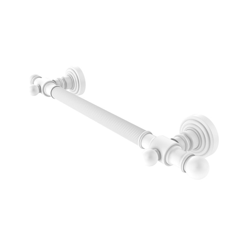 Barre d'appui en roseau Beresford, 36 po, Blanc mat