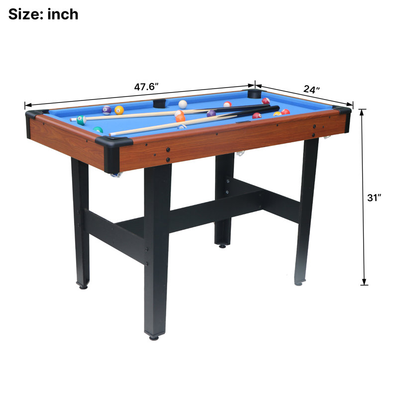 5.5Ft Multi Game Table,Foldable Children's Billiard Table,Table Pool,Children Game Table - Indoor Pool Table For Family Fun And Health