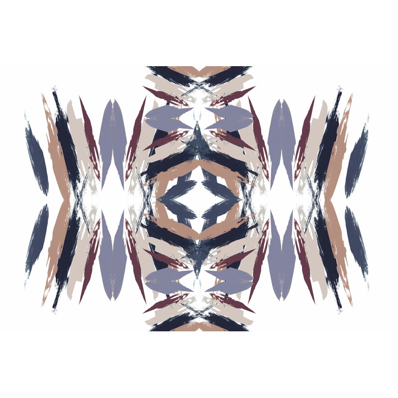 Mirror Mirror I by Jennifer Goldberger - Wrapped Canvas Painting, 61cm H x 91cm W