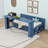 Multifunctional Daybed with Drawers and Desk,Shelves-423747373-423747370
