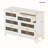 Wooden Dresser with 6 Drawers-991300970