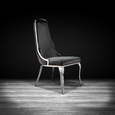 Oreana 18'' H Velvet Upholstered Side Chair
